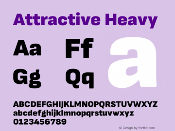 Attractive Heavy Version 3.001图片样张