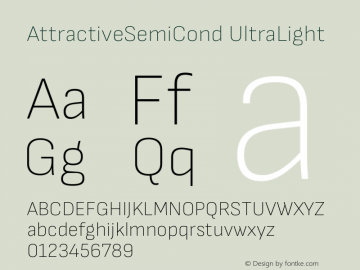 AttractiveSemiCond UltraLight Version 3.001图片样张