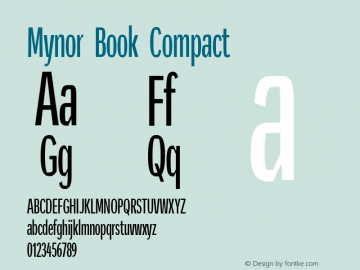 Mynor-BookCompact Version 001.000 January 2019;YWFTv17图片样张