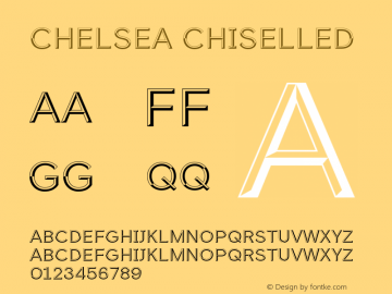Chelsea-Chiselled Version 3.001图片样张