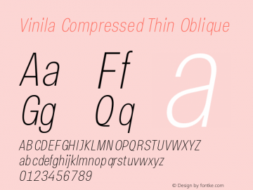 VinilaCompressed-ThinObl Version 1.000 | wf-rip DC20190215图片样张