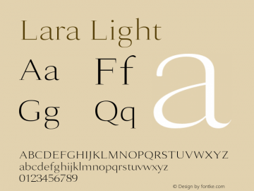 Lara Light 0.1.0图片样张