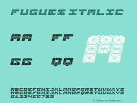 FuguesItalic Version 1.000;PS 001.000;hotconv 1.0.88;makeotf.lib2.5.64775;YWFTv17图片样张