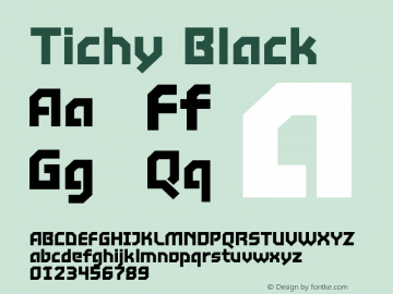 Tichy-Black Version 1.005 2012图片样张