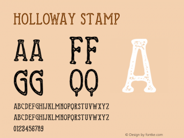 Holloway-Stamp 1.000图片样张