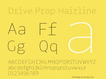 Drive Prop Hairline Version 1.300图片样张