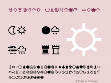 Jornada Symbols Bold Version 1.000;PS 001.000;hotconv 1.0.88;makeotf.lib2.5.64775 Font Sample