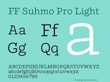 FFSuhmoPro-Light Version 7.504; 2010; Build 1020;com.myfonts.easy.fontfont.suhmo-pro.light.wfkit2.version.4gRZ Font Sample