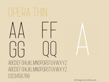 Opera Thin Version 1.002;Fontself Maker 3.0.1图片样张