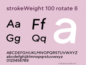 strokeWeight-100rotateR06 Version 1.007图片样张