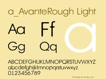 a_AvanteRough Light 001.002图片样张