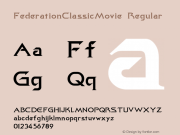 FederationClassicMovie Regular Altsys Metamorphosis:8/22/94图片样张