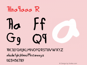 Alnaqaaa R Version 1.00 October 15, 2015, initial release图片样张