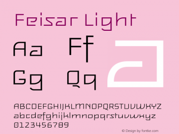 Feisar Light Version 1.001图片样张