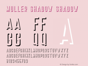 Muller Shadow Undefined图片样张