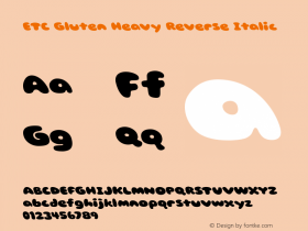 ETCGluten-HeavyReverseIt Version 2.100 | wf-rip DC20190110 Font Sample