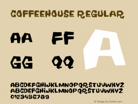 Coffeehouse Regular 001.000 Font Sample