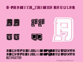 S-PHANITH_THINKE S-PHANITH_THINKE Font Sample