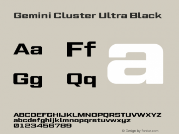 Gemini Cluster Ultra Black Version 1.000图片样张