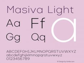 Masiva Light Version 001.001 ;YWFTv17图片样张