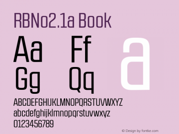 RBNo2.1a-Book Version 1.000;PS 001.001;hotconv 1.0.56图片样张