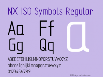 NX ISO Symbols Version 1.001图片样张