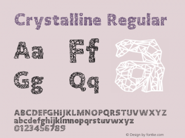 Crystalline Regular Version 1.000图片样张