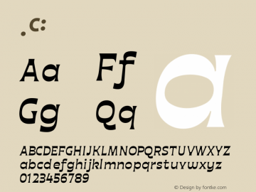 Maruder Italic Webfont Version 1.000;PS 001.000;hotconv 1.0.88;makeotf.lib2.5.64775 Font Sample