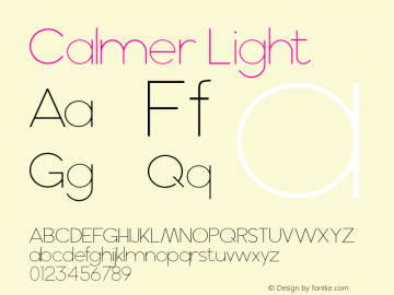 Calmer Light Version 1.000图片样张