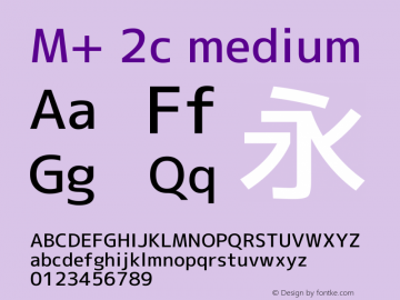 M+ 2c medium 图片样张