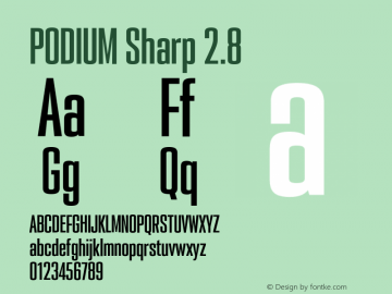 PODIUM Sharp 2.8 Version 1.000 | w-rip DC20190420图片样张