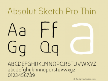 Absolut Sketch Pro Thin Version 1.005图片样张