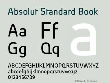 Absolut Standard Book Version 5.007图片样张