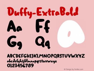 ☞Duffy-ExtraBold Version 1.000;com.myfonts.easy.shinn.duffy-script.extra-bold.wfkit2.version.35eH Font Sample