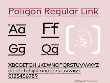Poligon-RegularLink Version 1.000;PS 001.000;hotconv 1.0.88;makeotf.lib2.5.64775图片样张