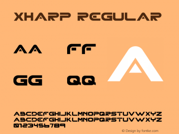 XHARP Version 1.002;Fontself Maker 3.1.2 Font Sample