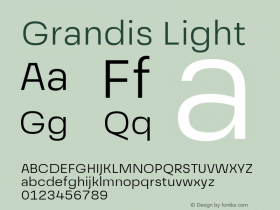 Grandis-Light Version 1.000 | wf-rip DC20190510图片样张
