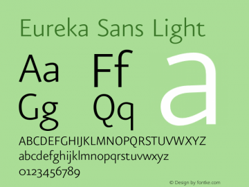 EurekaSans-Light 004.301图片样张