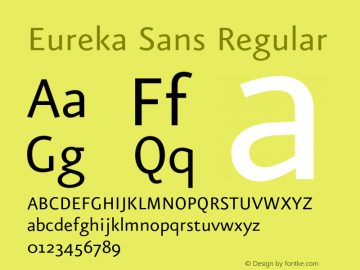 EurekaSans-Regular 004.301图片样张