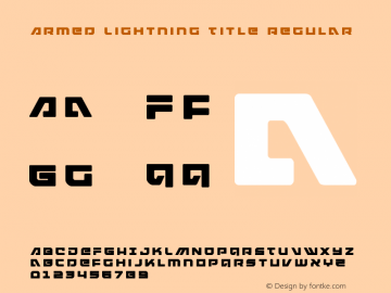 Armed Lightning Title Version 1.1; 2019图片样张