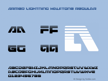 Armed Lightning Halftone Version 1.1; 2019图片样张