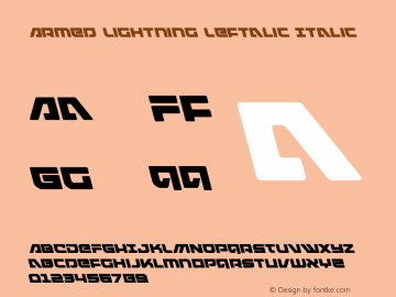 Armed Lightning Leftalic Version 1.1; 2019图片样张