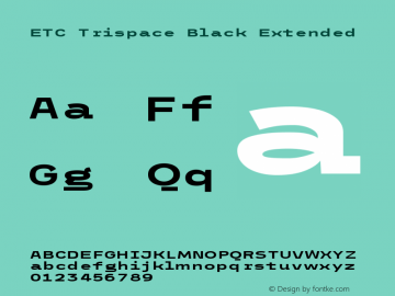 ETC Trispace Black Extended Version 1.400图片样张