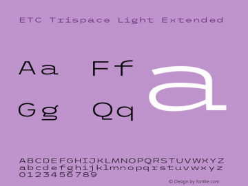 ETC Trispace Light Extended Version 1.400图片样张