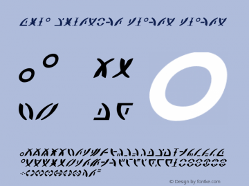 Zeta Reticuli Italic Version 1.0; 2019图片样张