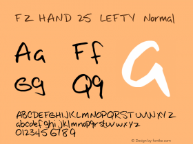 FZ HAND 25 LEFTY Normal 1.000图片样张