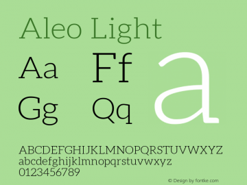 Aleo Light Version 1.302图片样张