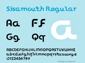 Sisamouth OTF 1.000;PS 001.000;Core 1.0.29 Font Sample