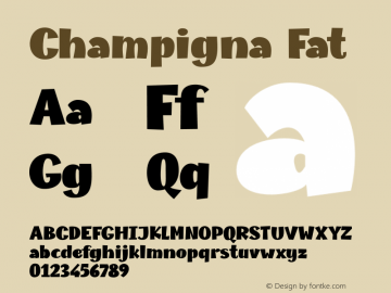 Champigna-Fat Version 1.000图片样张