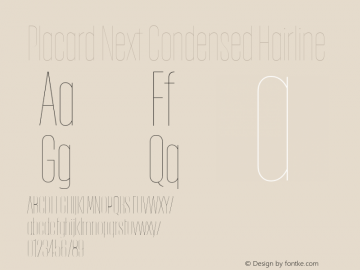 Placard Next Cond Hairline Version 1.10, build 16, s3图片样张